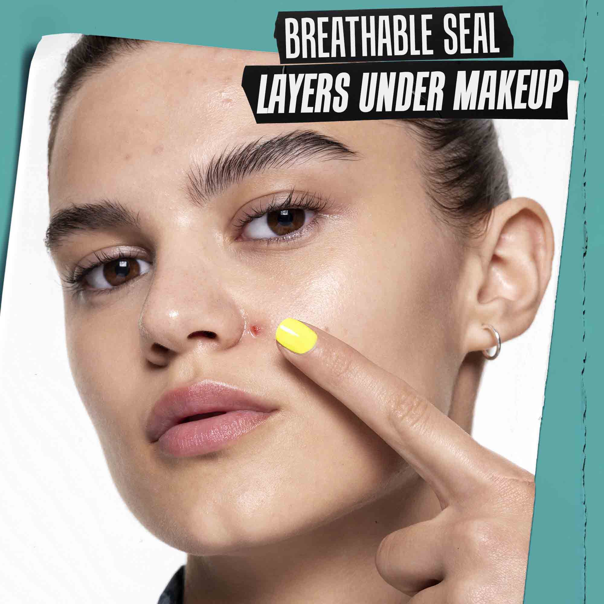 Truly-Targeted Blemish-Clearing Solution påføres huden.