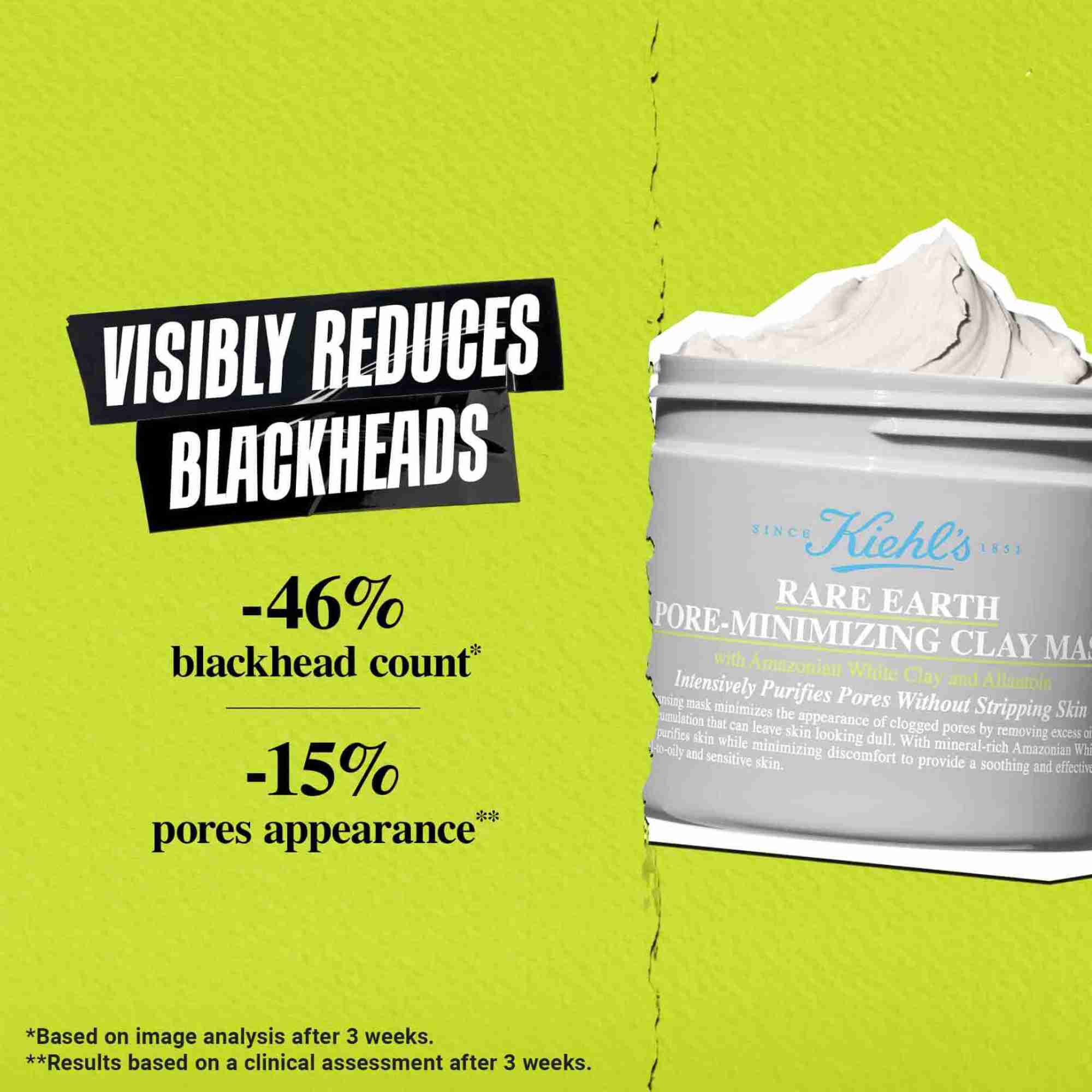 Rare Earth Cleansing Masque retter seg mot 5 dimensjoner av porerensing: størrelse, farge, glans, dybde, tilstopning