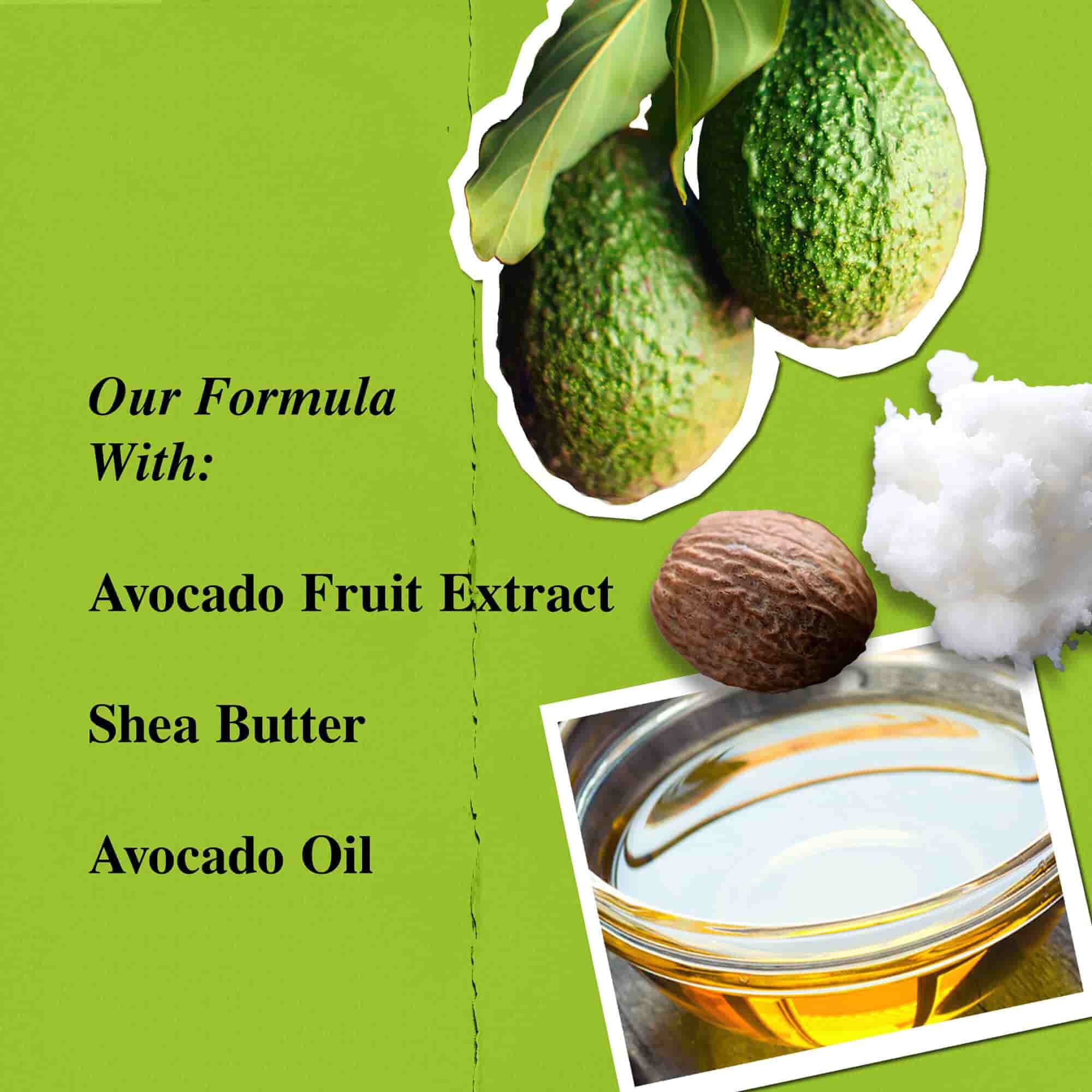 Ingredienser i Avocado Nourishing Hydration Mask – avokadofruktekstrakt, sheasmør, avokadoolje