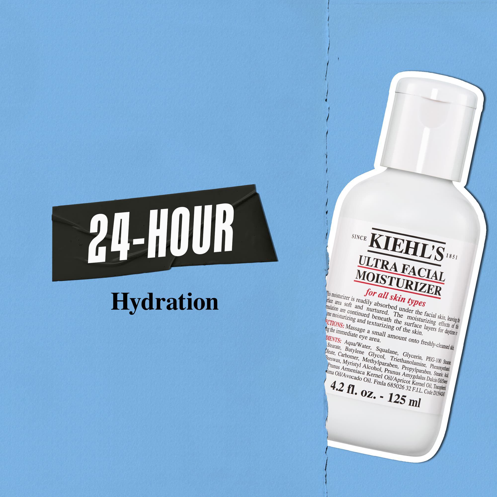 Kiehl's Ultra Facial Moisturizer gir 24-timers fuktighet